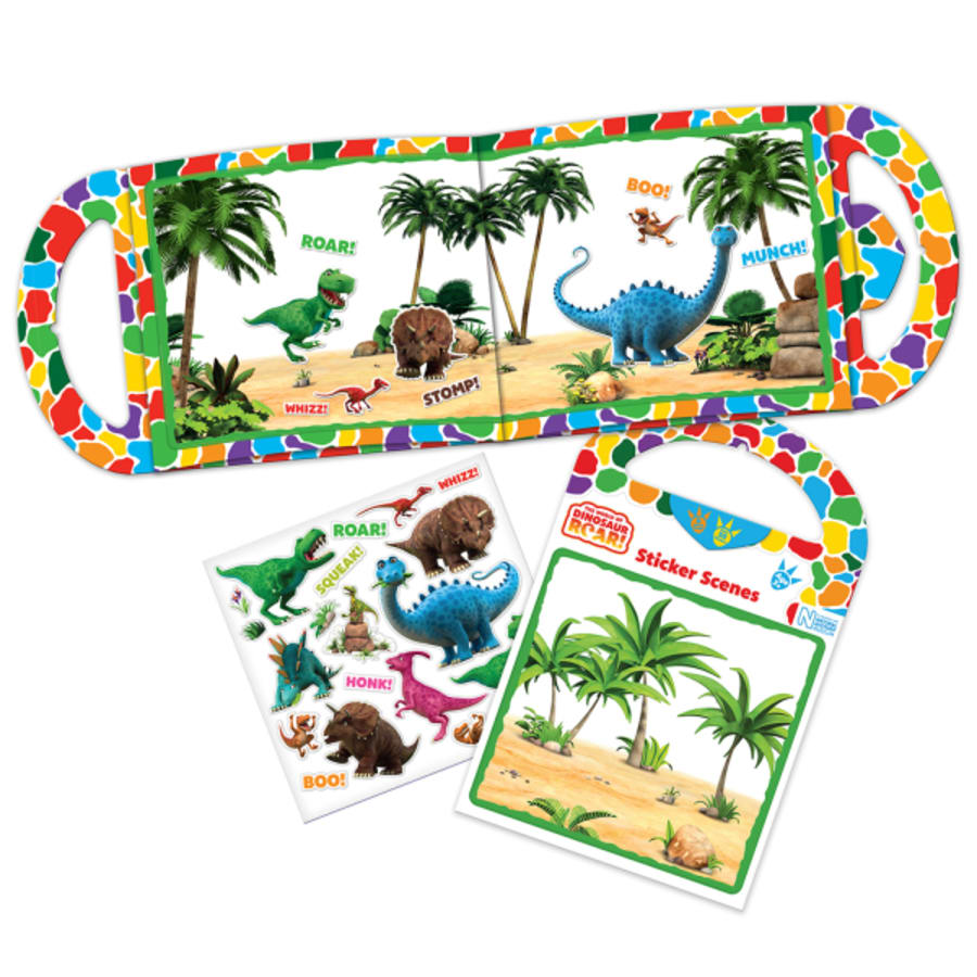 A5 Sticker Scene – Dinosaur (12)