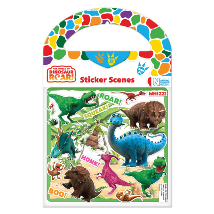 A5 Sticker Scene – Dinosaur (12)
