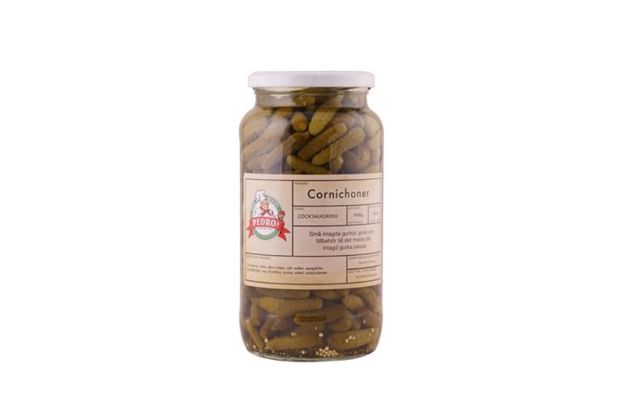Agúrkur smáar (cornichoner) 6x900g