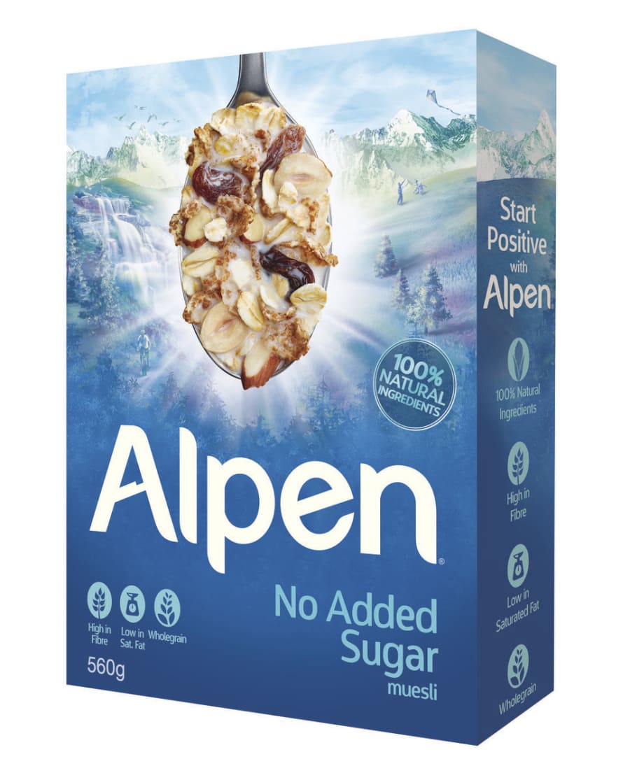 Alpen no added suger