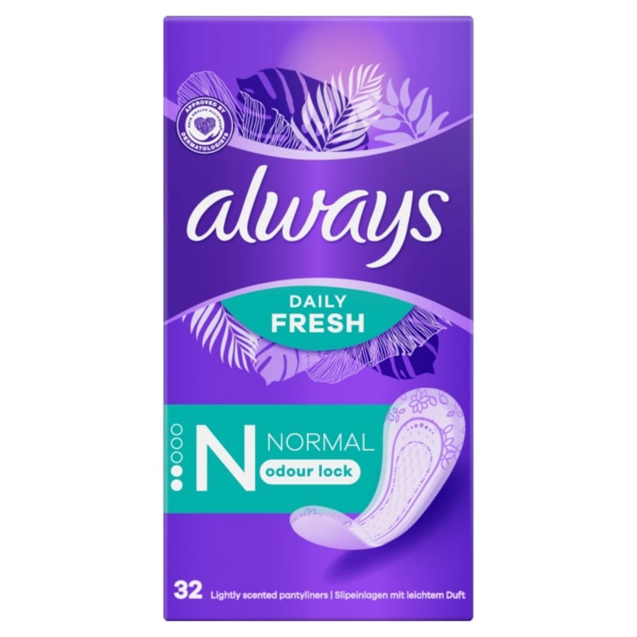 Always Daily Fresh Normal 32stk