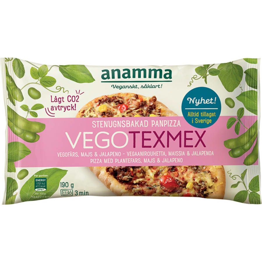Anamma Pizza Mini TexMex