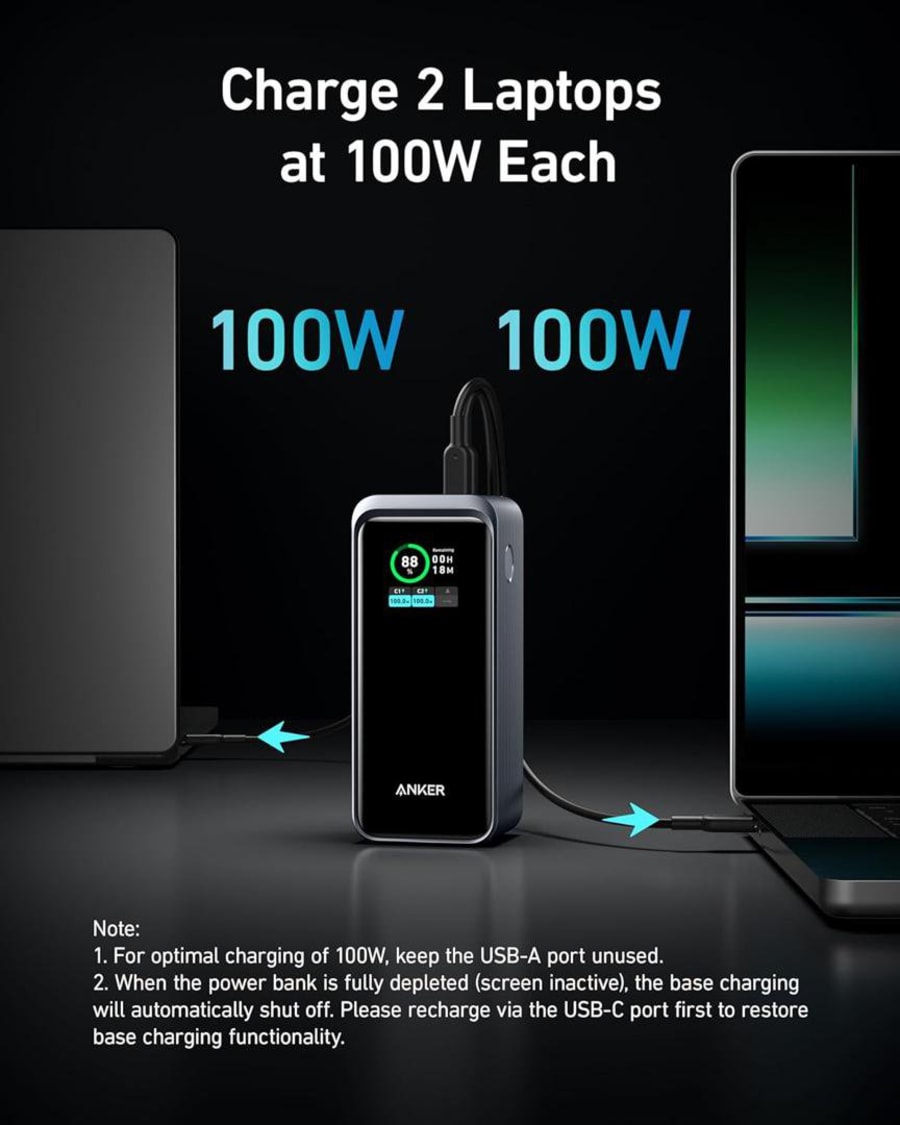 Anker Prime 200W 20K mAh ferðarafhlaða