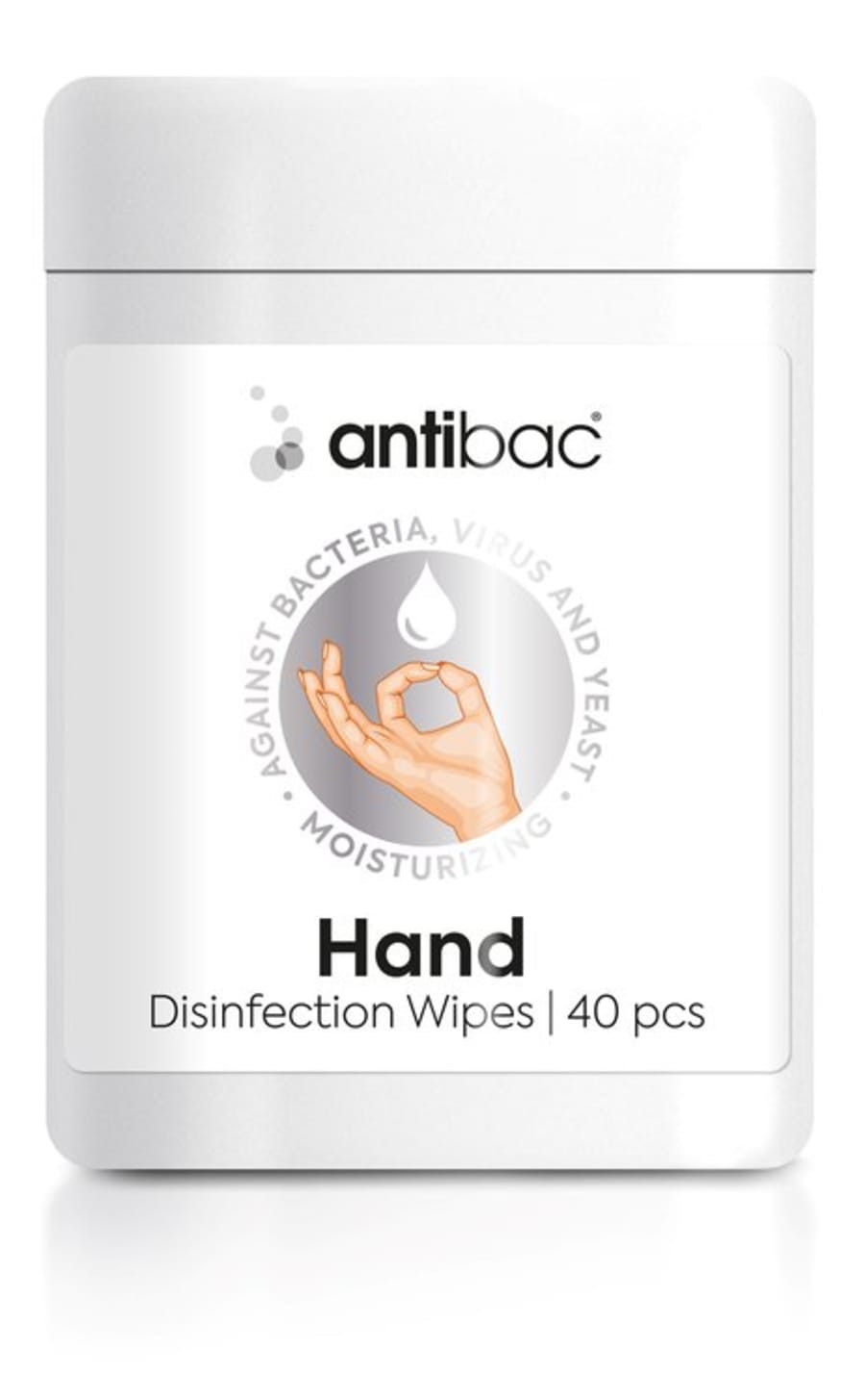 Antibac sótthreinsiklútar 40stk