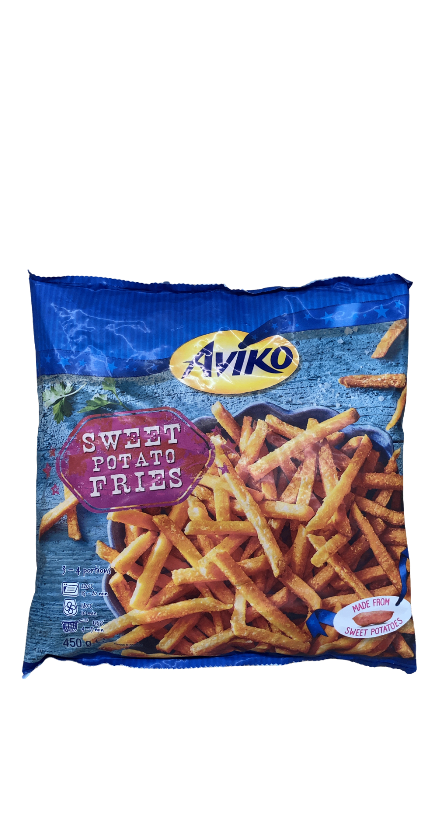 Aviko sætkartöflufranskar 450 g