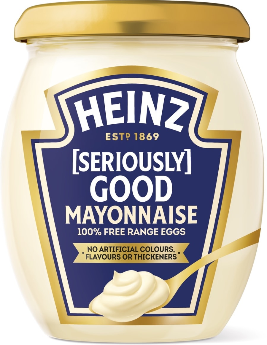 Heinz Mayo Glass
