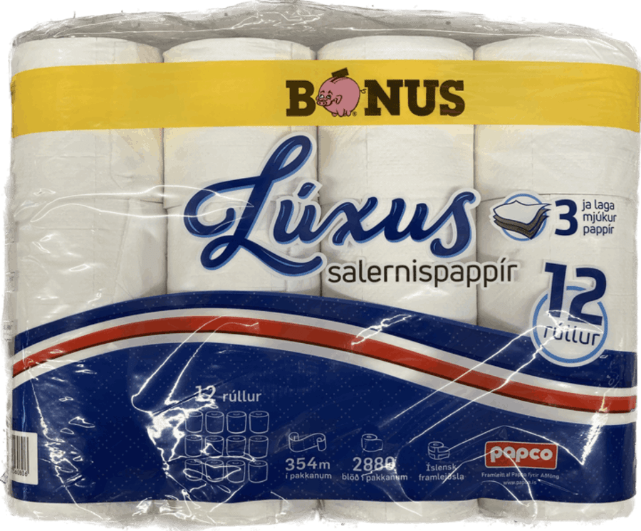 Bónus wc pappír 12x240 blöð