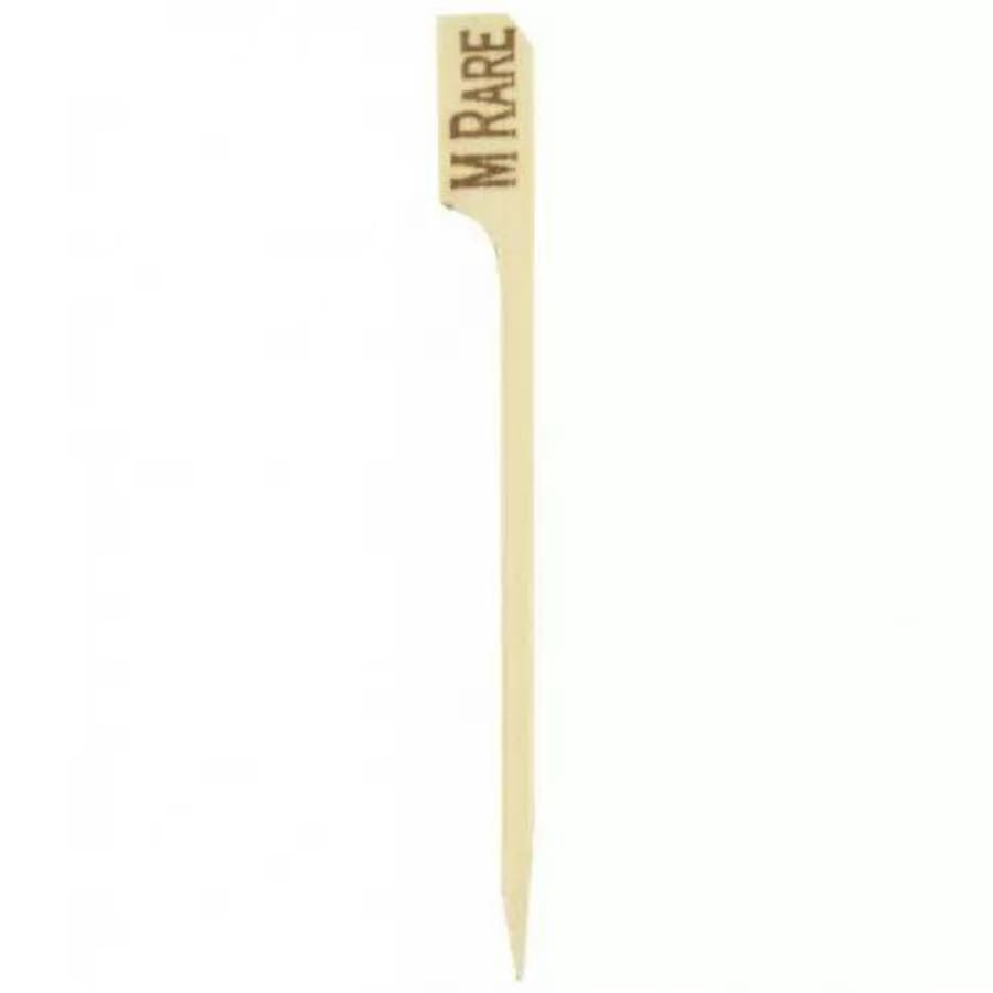 Bambuspinnar 9cm medium rare 100 stk/pk (10 pk/ks)