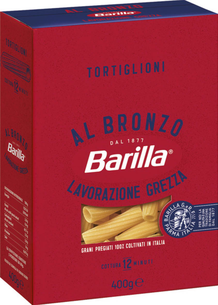 Barilla Tortiglioni Bronzo 400 gr.