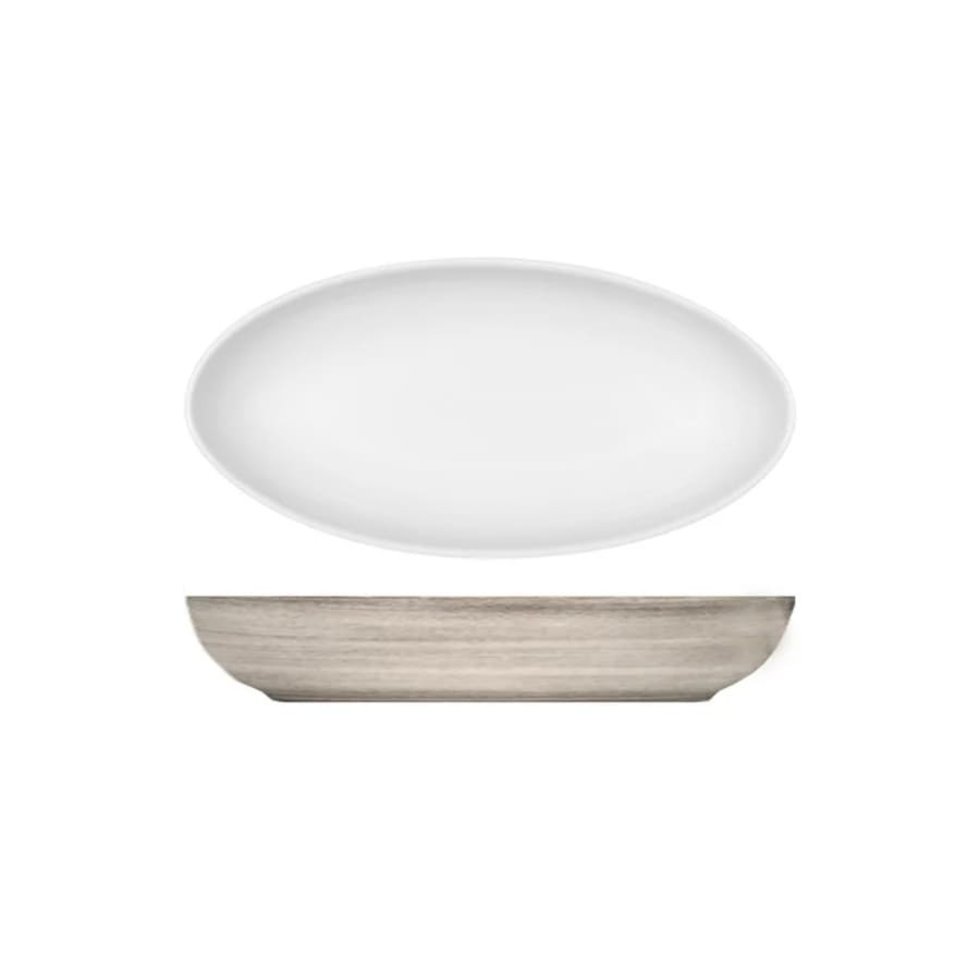 Bauscher MR diskur sporöskjulaga 28 cm.