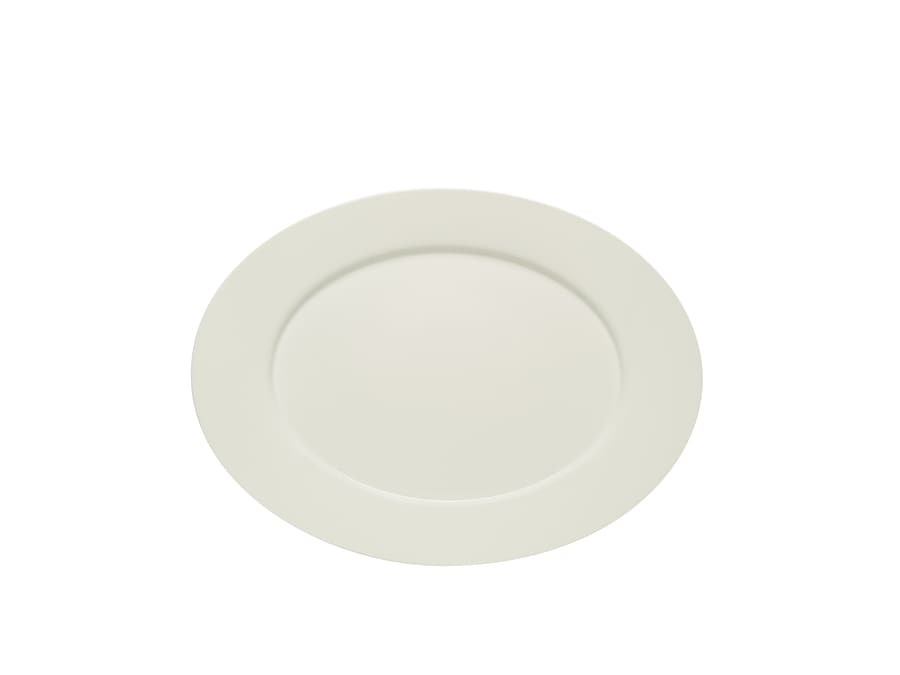 Bauscher Purity sporöskjulaga fat 33 cm