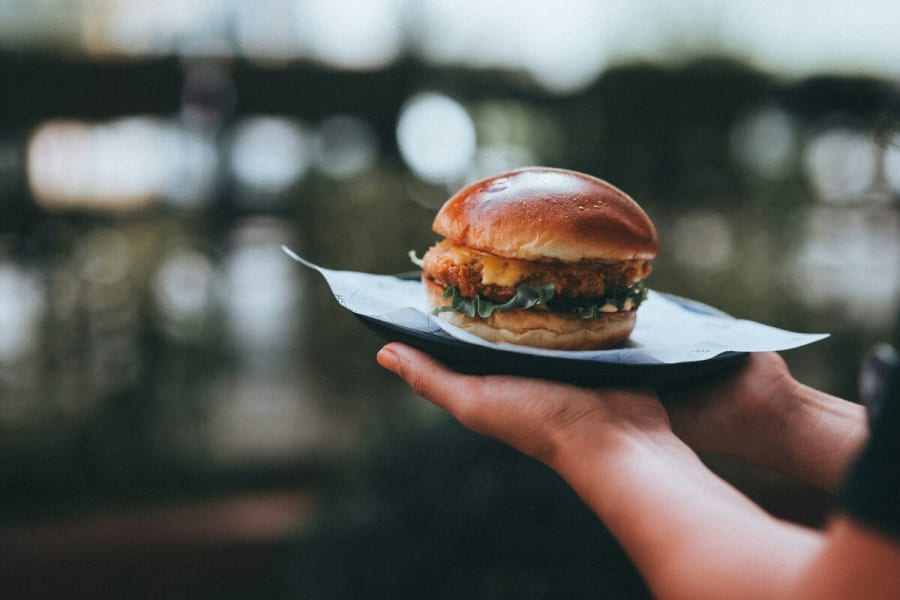 Beetroot Quinoa Burger Vegan