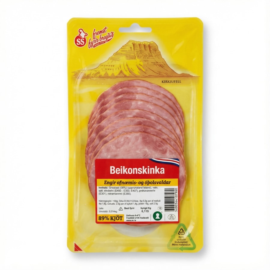 Beikonskinka 100 gr