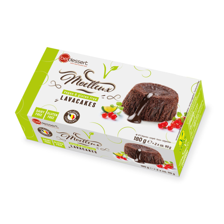 Beldessert VEGAN Lava Cake