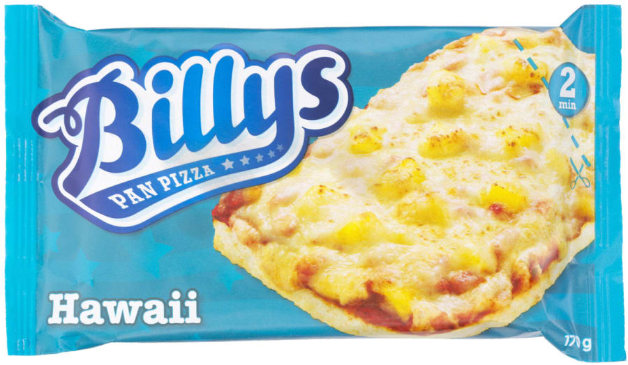 Billys pizza Hawaii