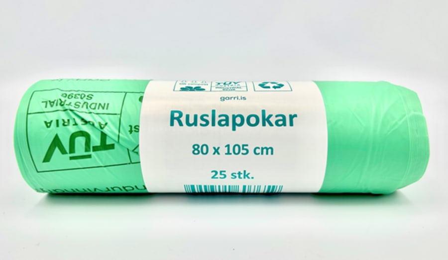 Biopokar 80x105cm 112ltr 20my 25stk