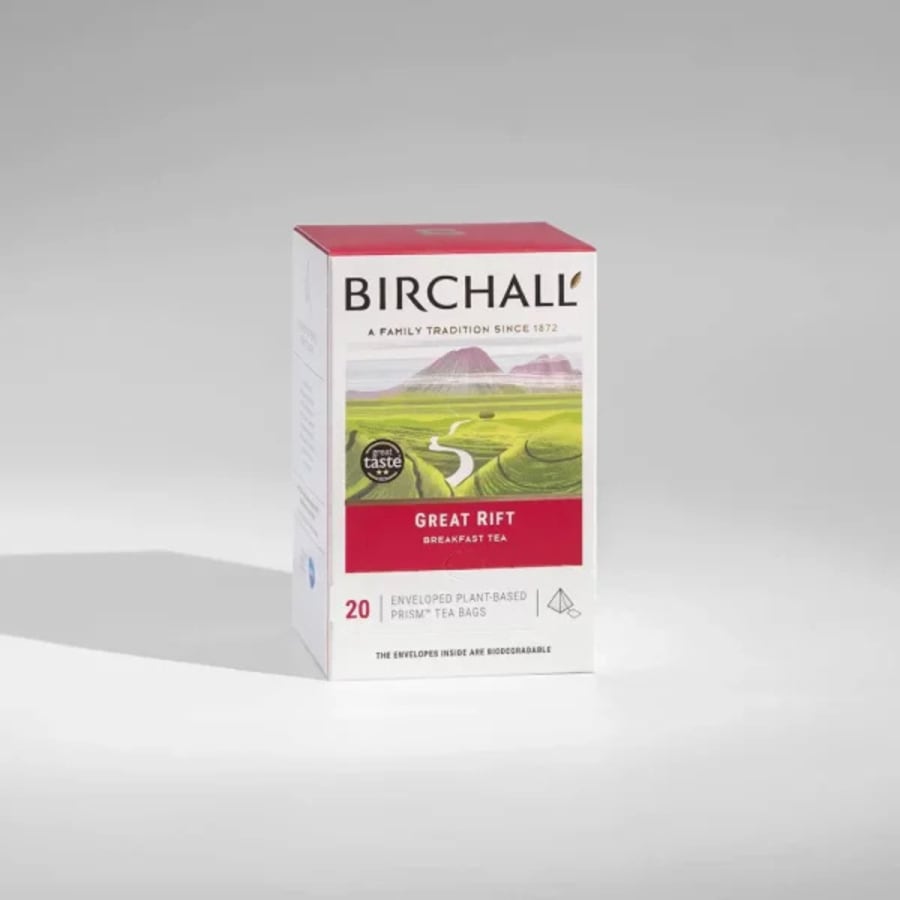 Birchall Great Rift Breakfast Blend - 6x20  Prism Tea Bags