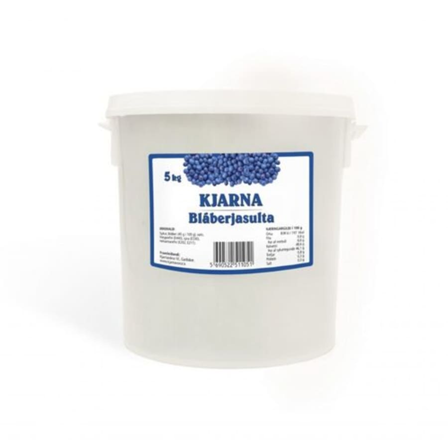Bláberjasulta 6kg/stk