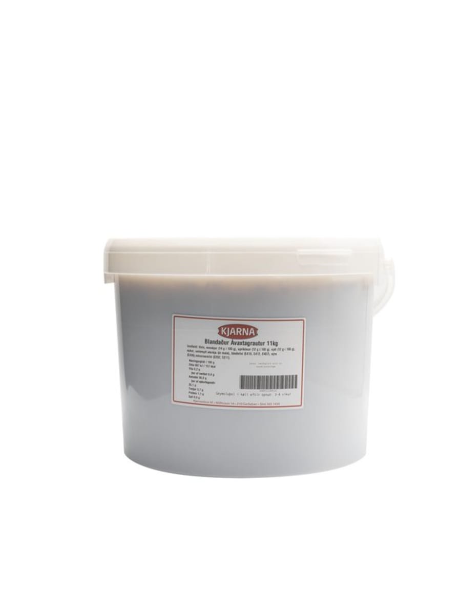 Blandaður ávaxtagrautur fata 11kg