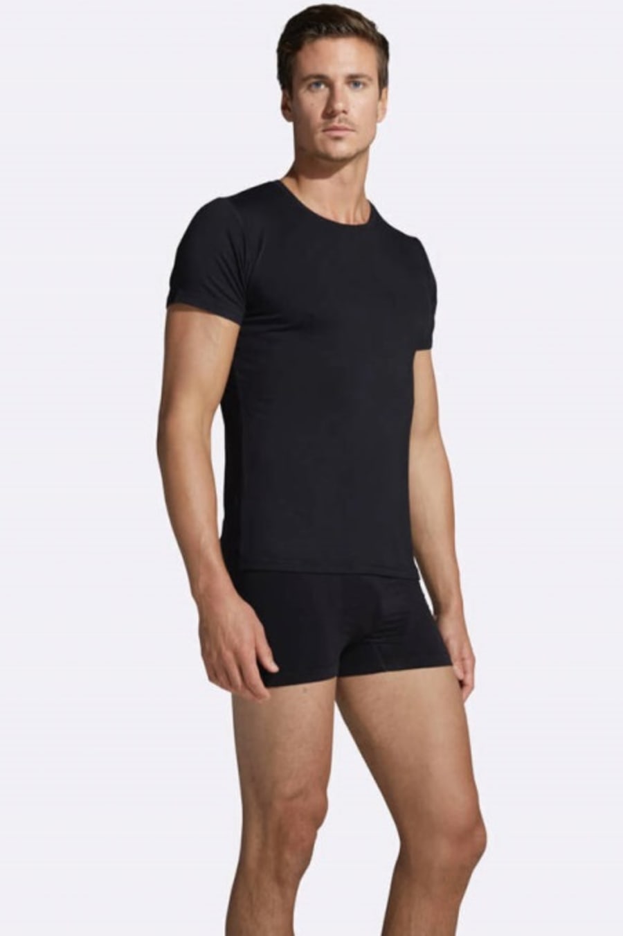 Boody Men's Crew Neck T-shirt Black S