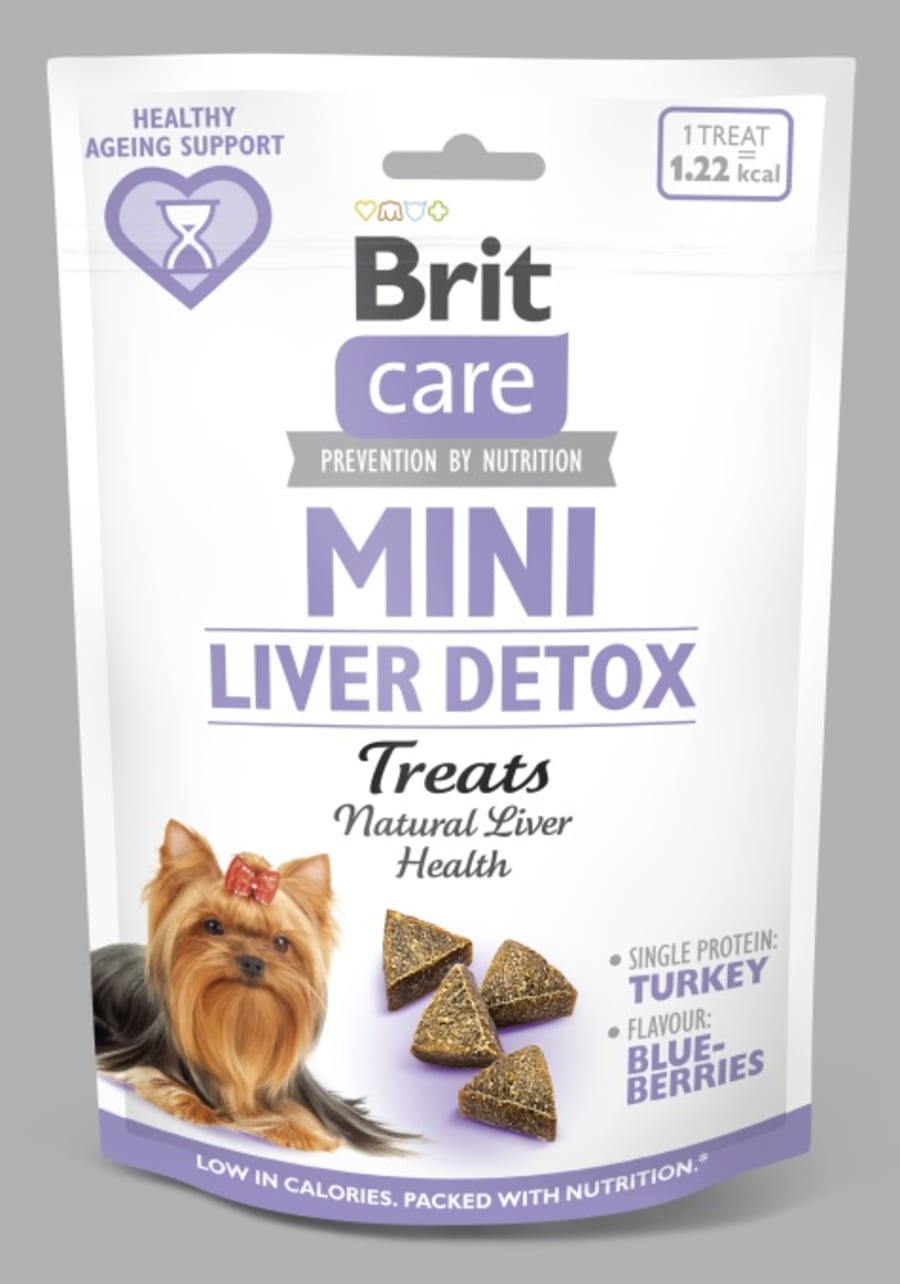 Brit Care Dog Mini treats LIVER DETOX, 50g