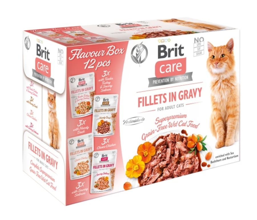 Brit CCat Flavour Box Gravy 12x85g