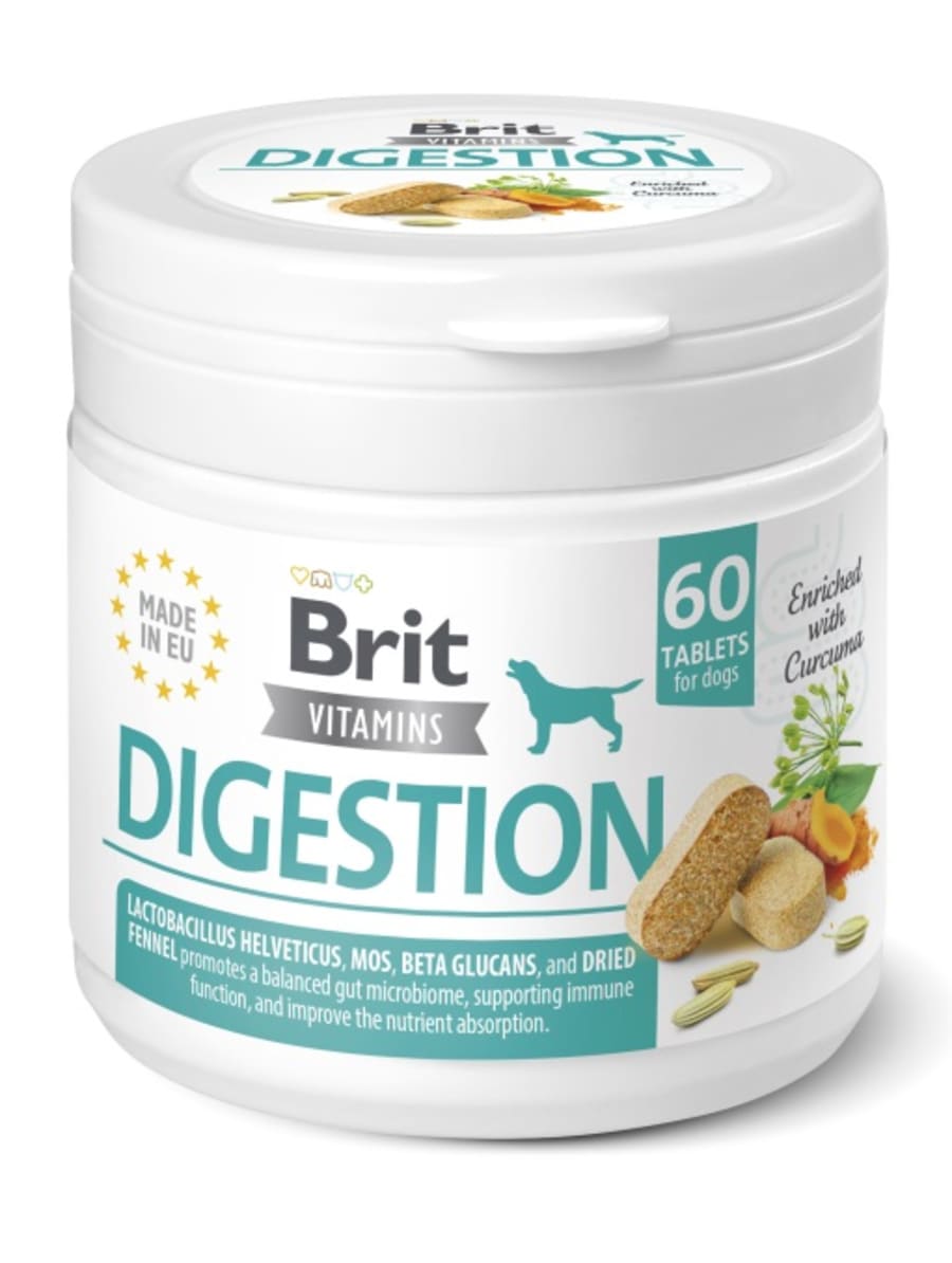 Brit Vitamins Digestion 120 g (60 Tablets)