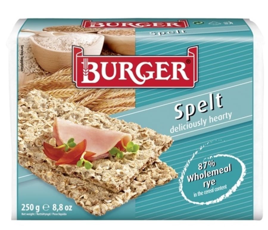 Burger Hrökkbrauð Spelt