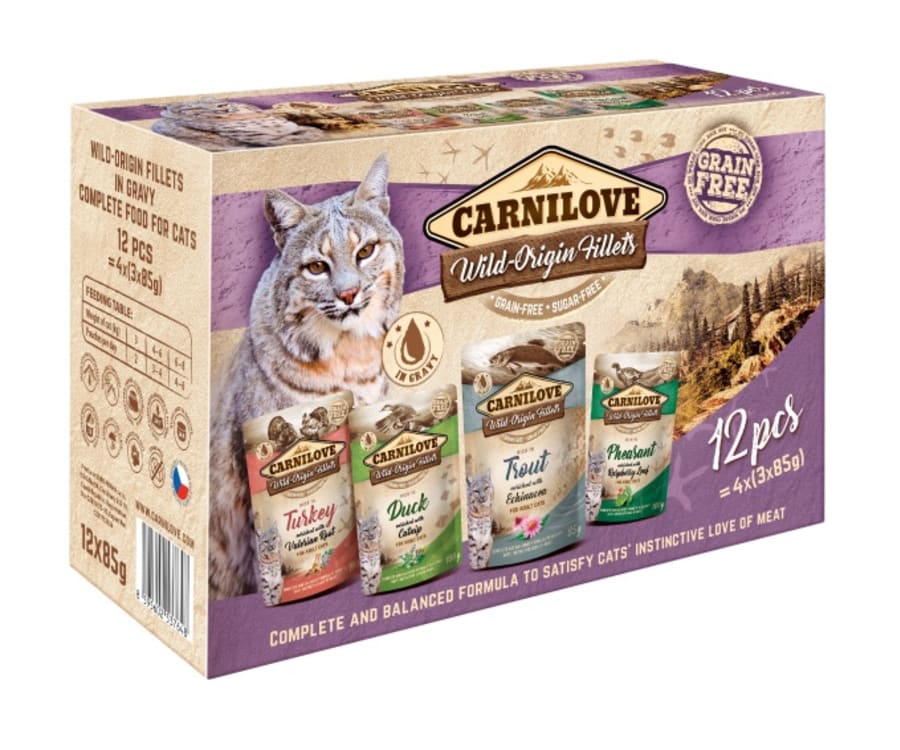 Carnilove Cat pouch MULTIPACK 12x85g