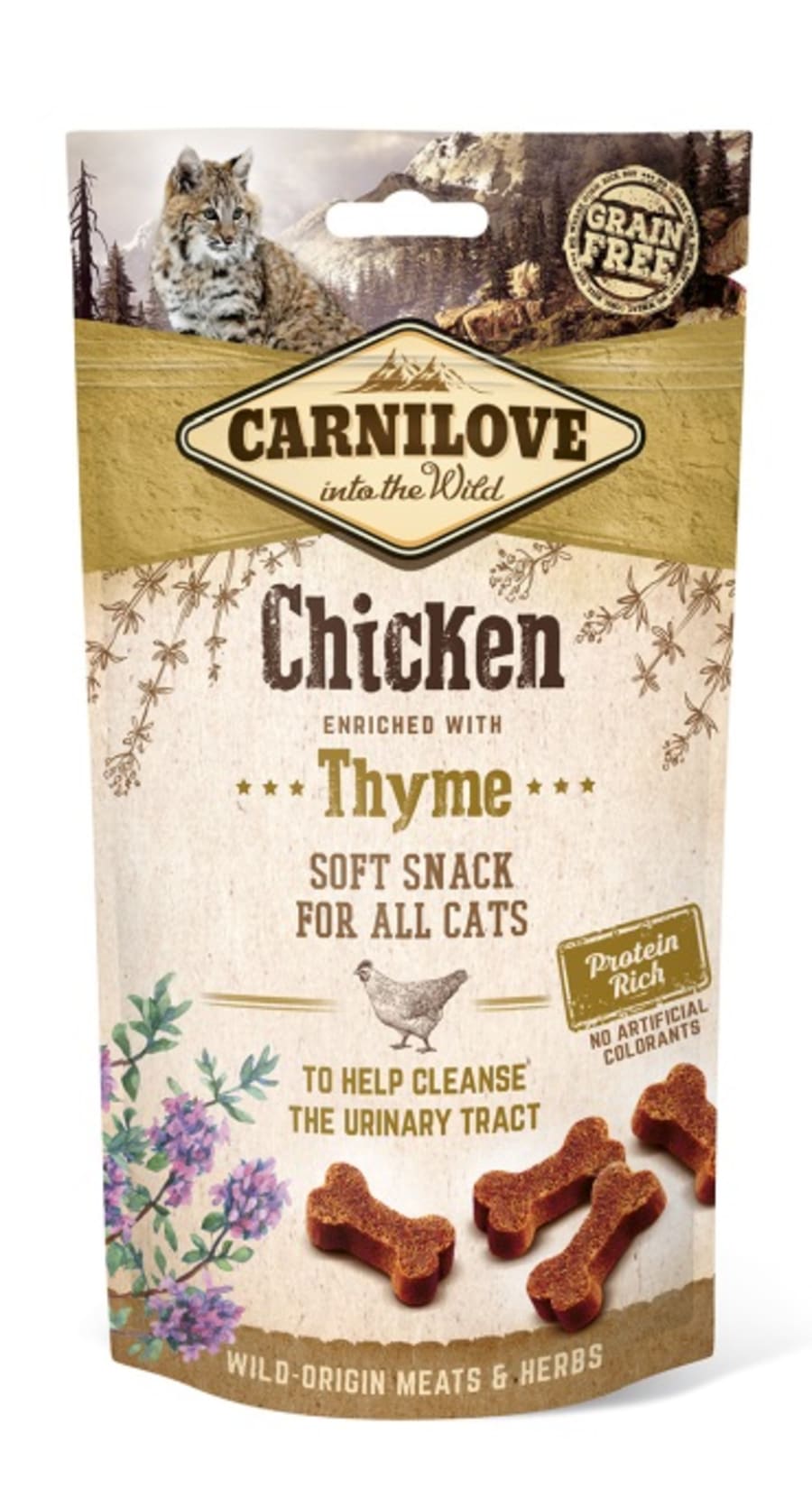 Carnilove Cat Semi Moist Snack Chicken enriched with Thyme 5