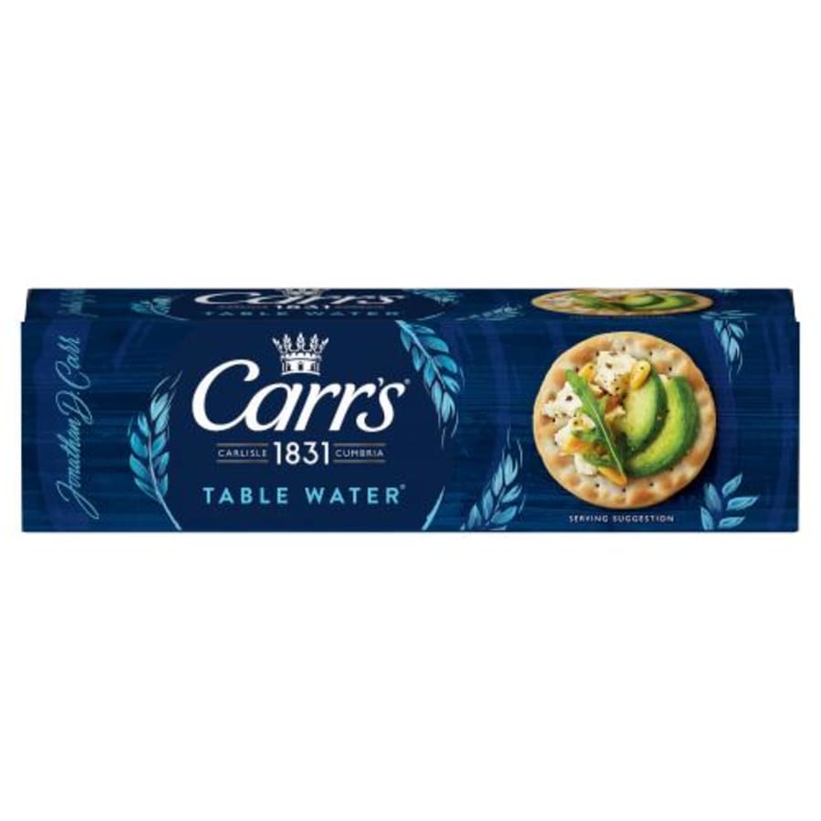 Carrs Table Water kex lítið  12x125g