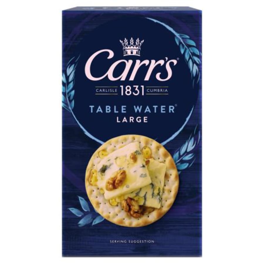 Carrs Table Water kex stórt 12x200g