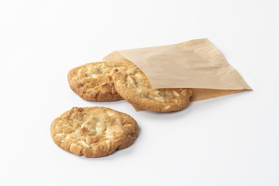 CDP Cookie Deig Ljóst, Macadamian Hnetur Og Hvítt Súkkulaði