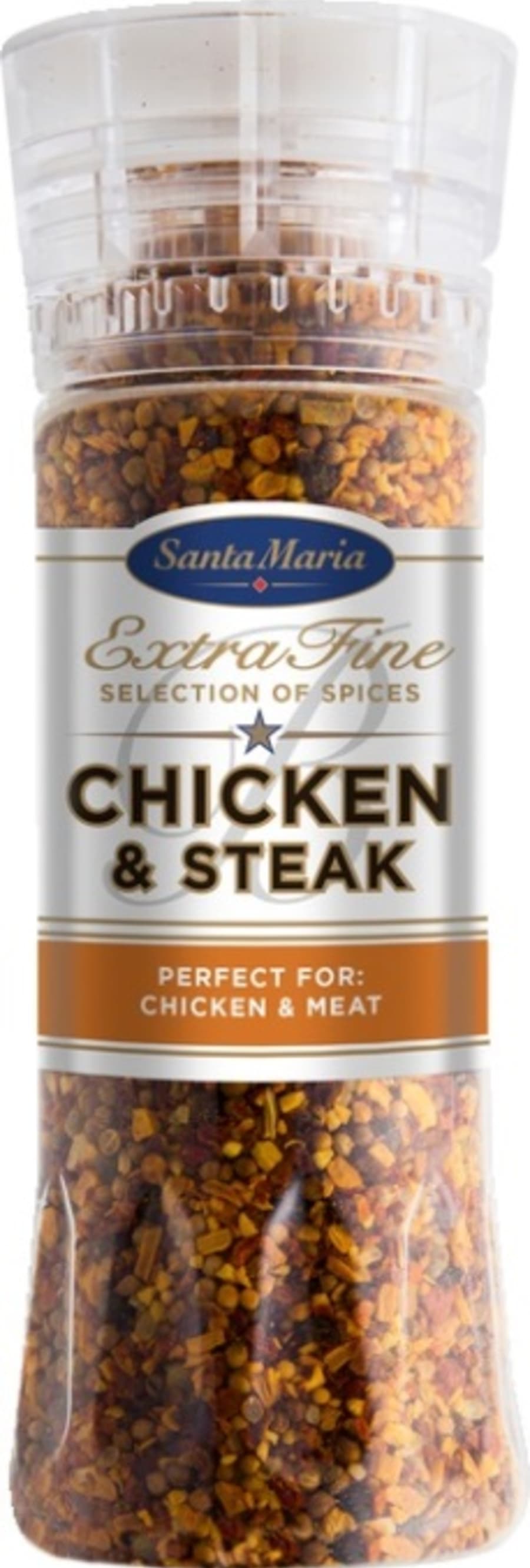 Chicken & Steak í kvörn 250g