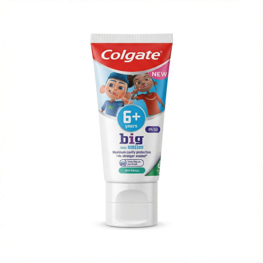 Colgate fyrir börn 6+ ára myntu tannkrem 50 ml