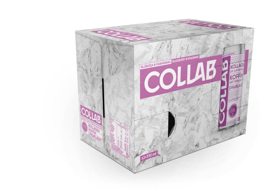 COLLAB - Bláberja og rabbabara