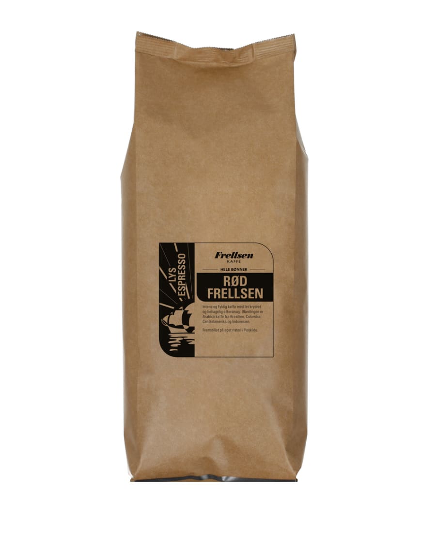 Frellsen Rauður Ljós Espresso Kaffibaunir