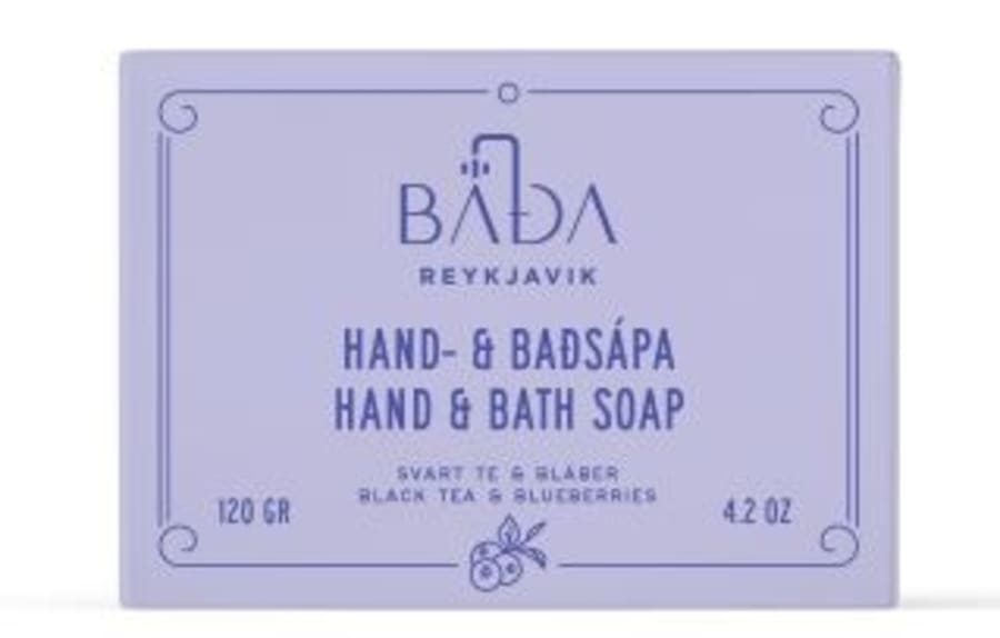 Baðsápa te og bláber 120 g