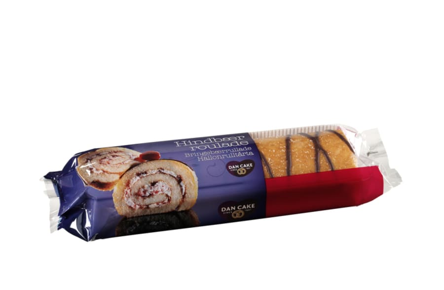 Dan Cake Hindberjarúlluterta 6x300gr Stóreldhús