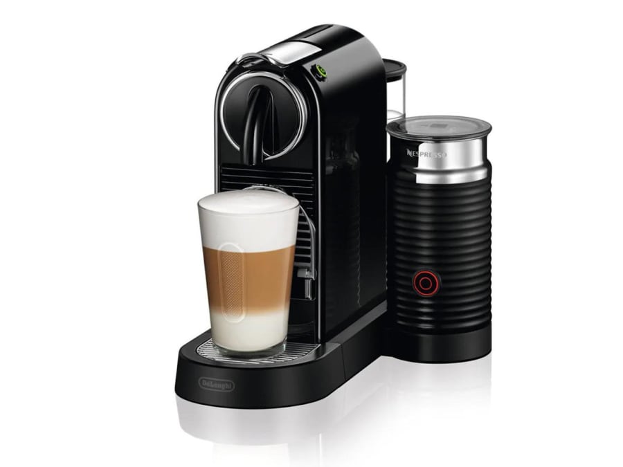 DeLonghi Citiz & Milk Nespresso vél með mjólkurflóara
