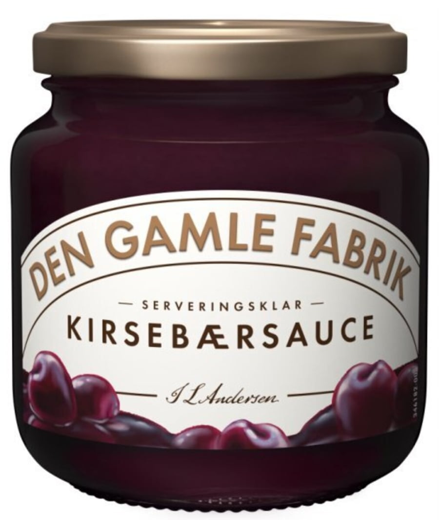 Den Gamle Fabrik Kirsuberja sósa