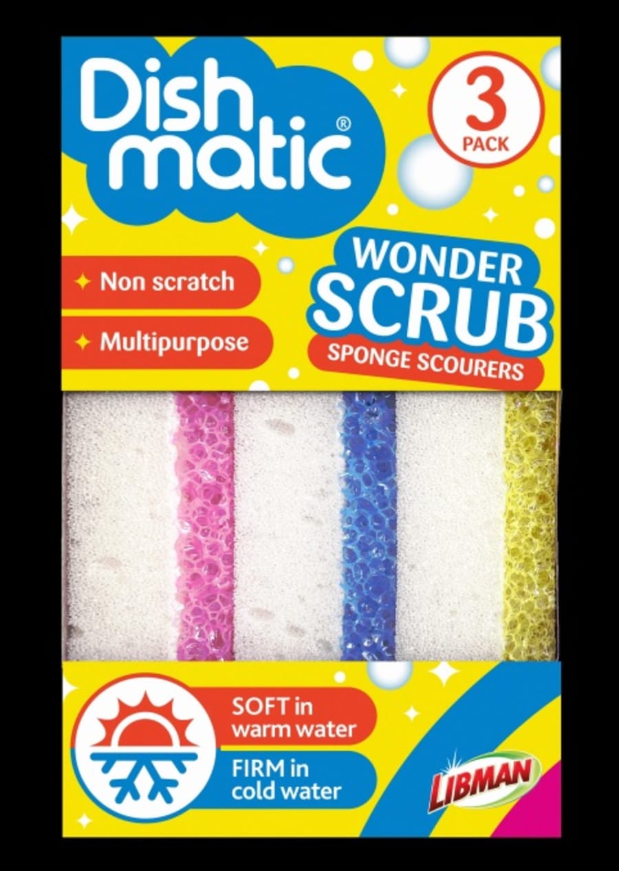 Dishmatic Wonderscrubs 3pk
