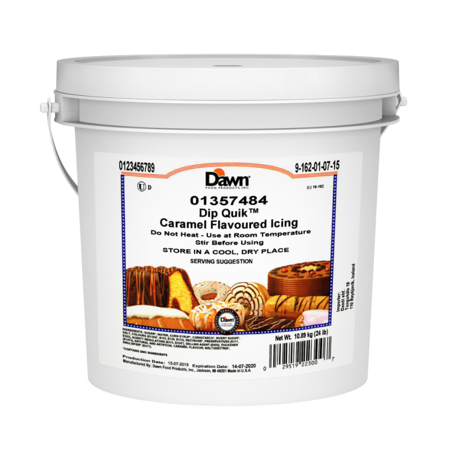 DQ caramel icing