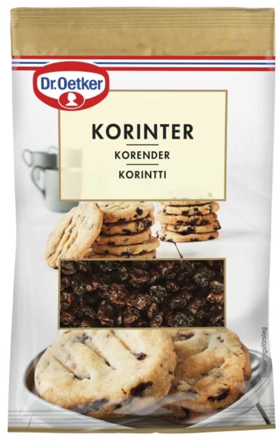 Dr.Oetker Kúrenur Rúsínur 75 Gr