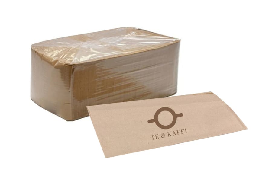 Te & Kaffi Servíettur Brúnar