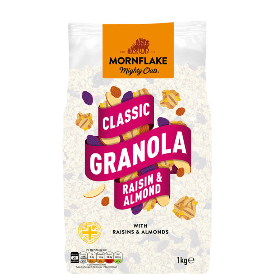 Mornflake Classic Raisin & Almond Granola