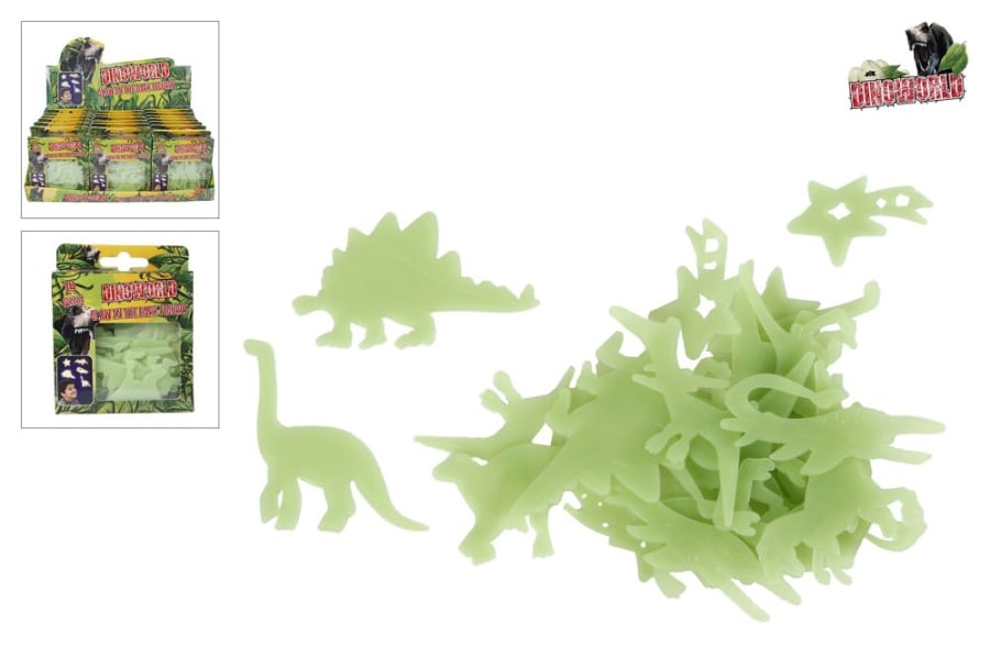 DinoWorld-Glow in the dark Disp-24