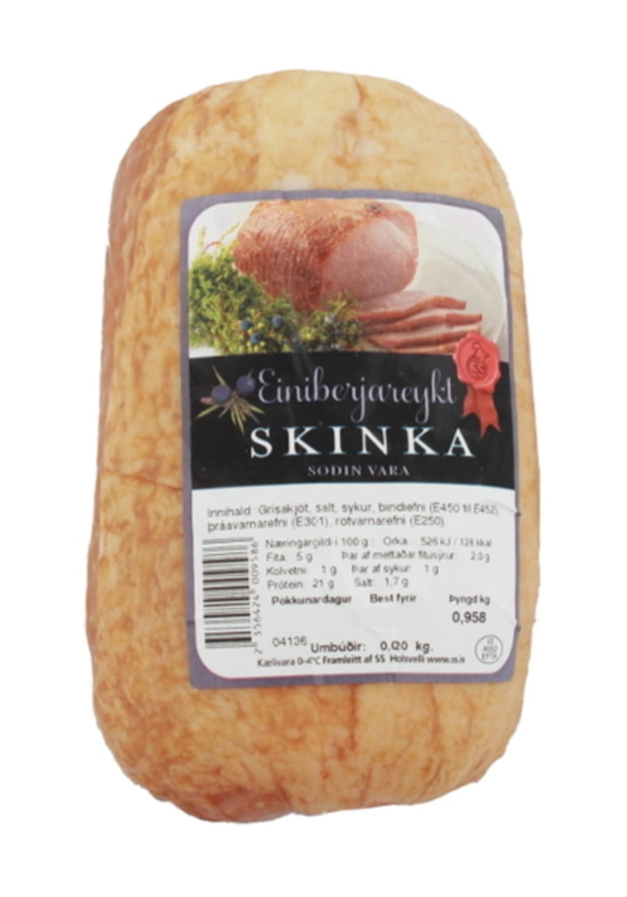 Einiberja skinka lt. soðin