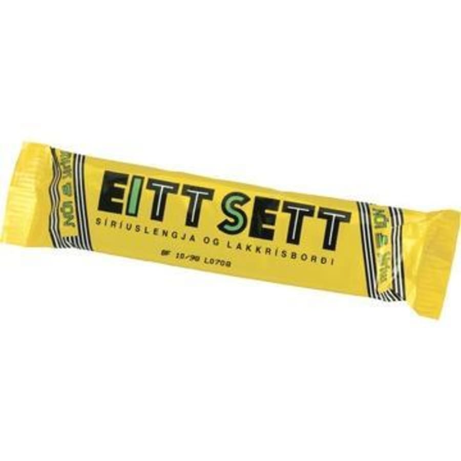 Eitt sett 25x38g
