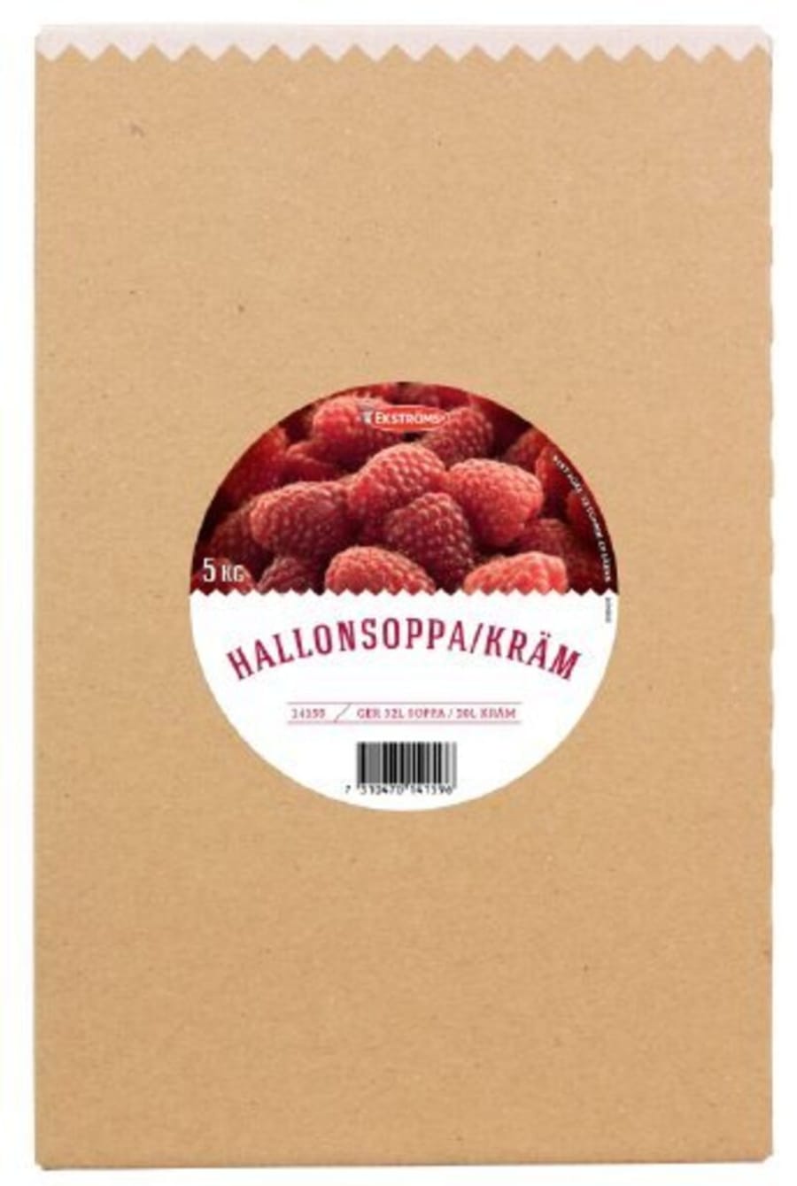 Ekströms Hindberjasúpa kaldhrærð 5 kg